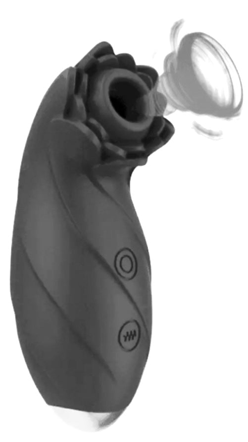 Blooming Rose suckling & Vibrating Massager Wand