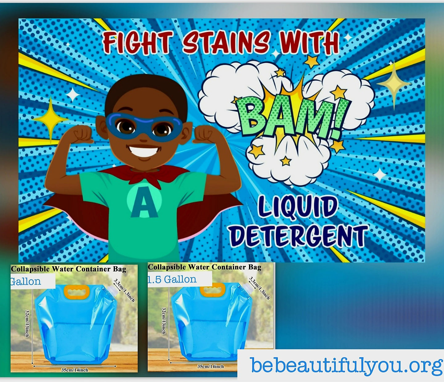 Bam! Laundry Detergent