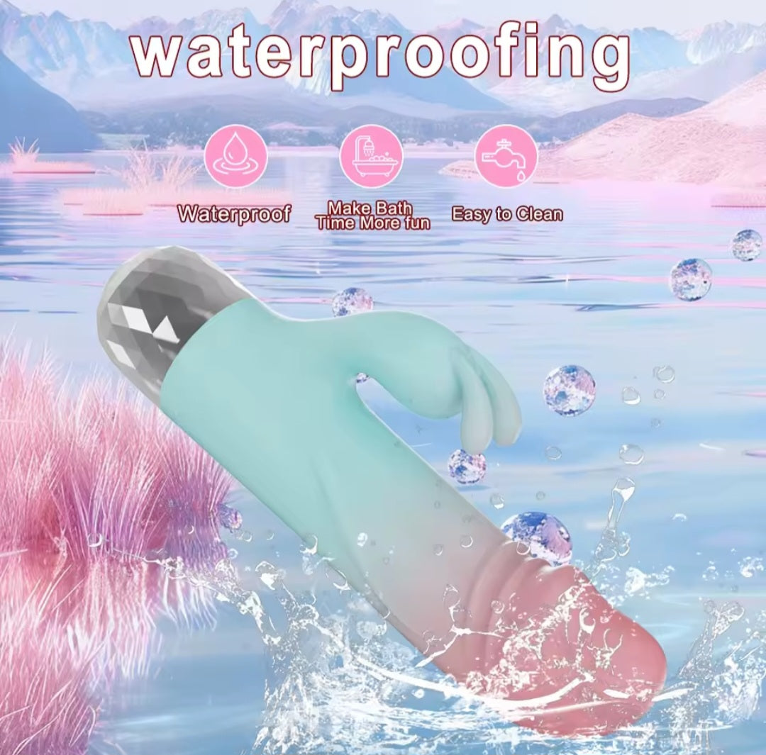 Powerful Rabbit Vibrator for Women Clitoris Stimulator Silicone G Spot Mini Bullet Vibrator Female Dildo Sex Toys for Adults 18+