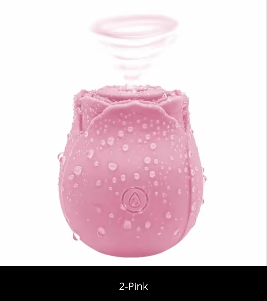 9 Frequency Gradient Rose Shape Vagina Sucking Vibrator G-spot Stimulator Vaginal Nipple Sucker Oral Licking Women Sex Toy