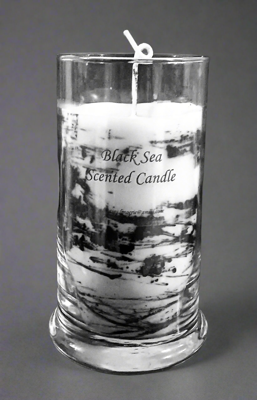 Tall Glass Jar Scented Candles