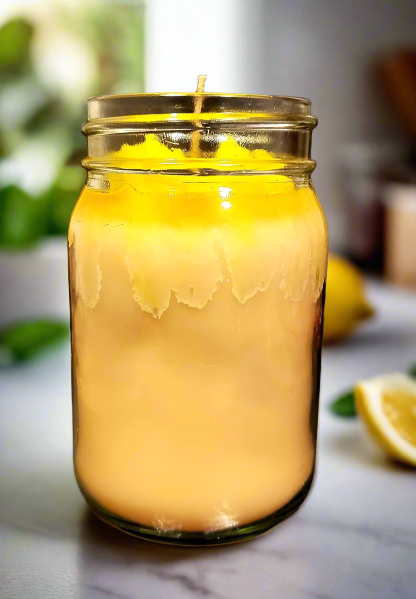 Lemon Pound in a Jar Scented Candle