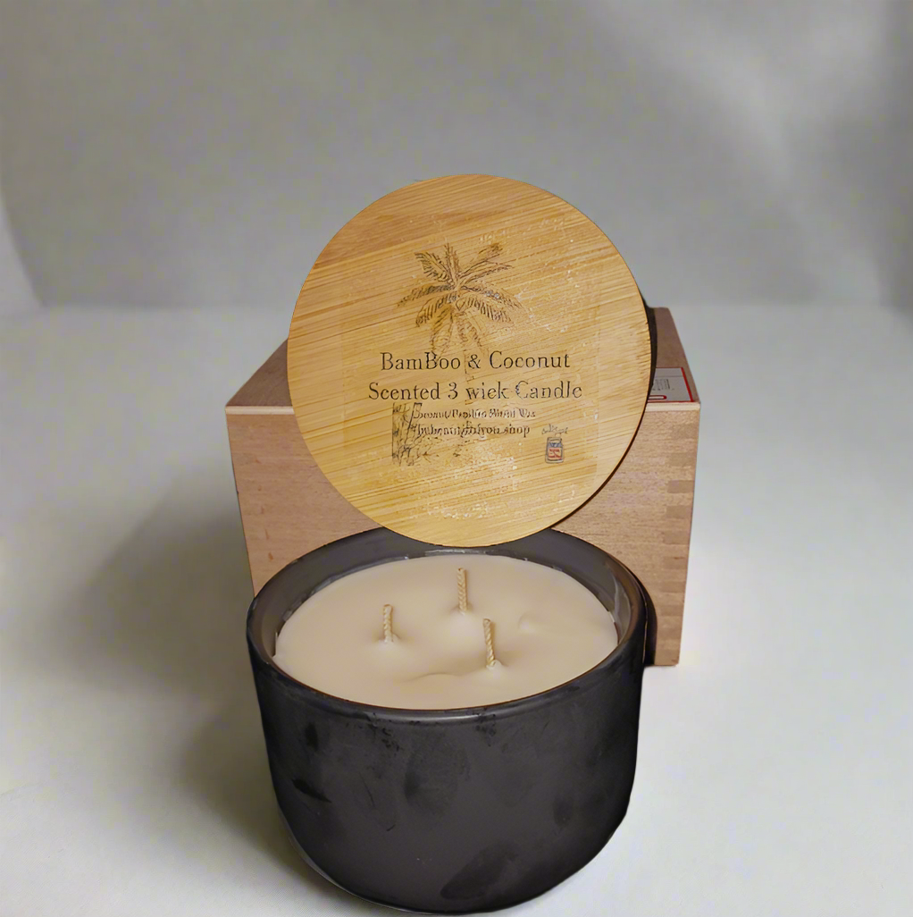 BamBoo&Coconut Scented Candle