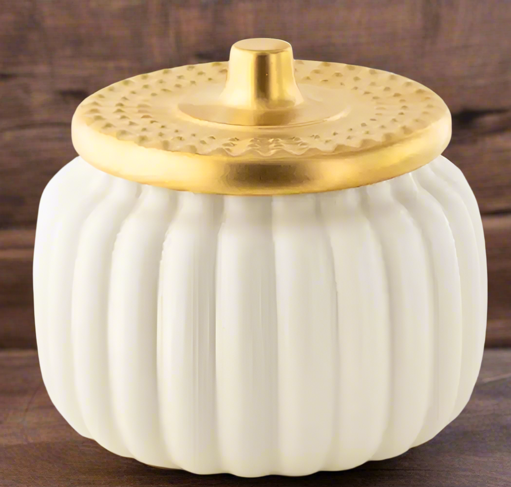 6oz Pumpkin Jar Candle/ Create your Pleasure for the Holidays