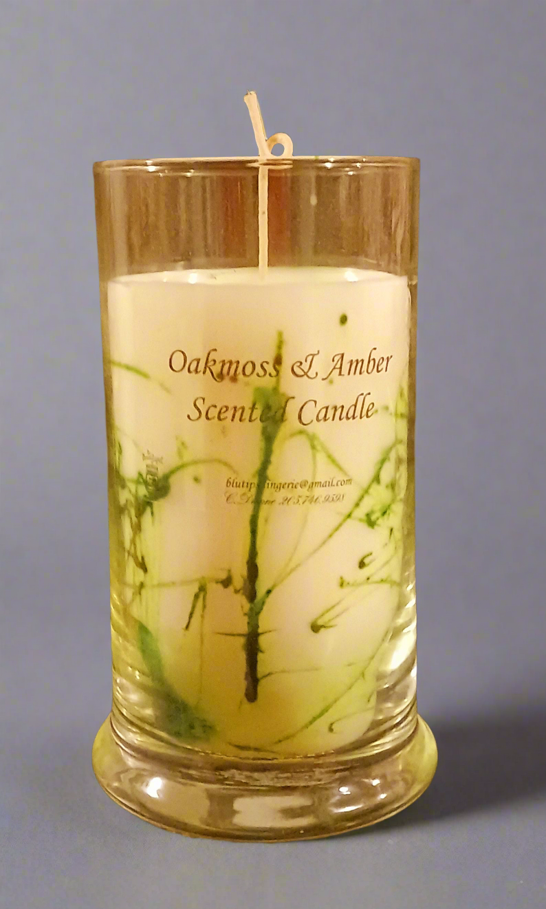 Tall Glass Jar Scented Candles