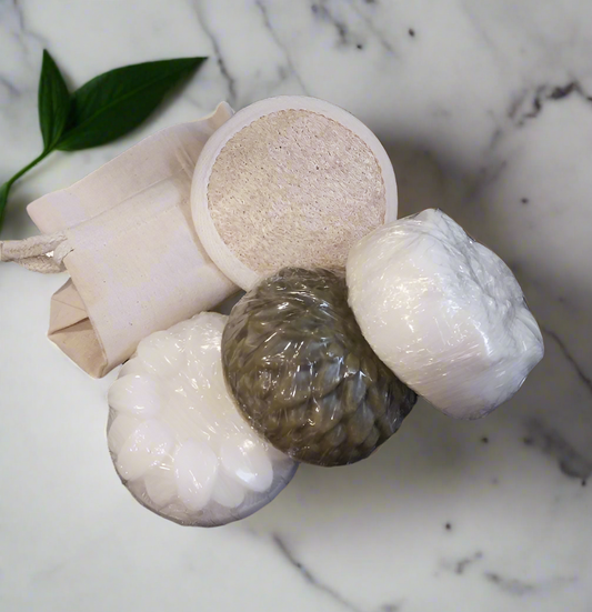 3pc Homemade Goat's Milk variety soap set