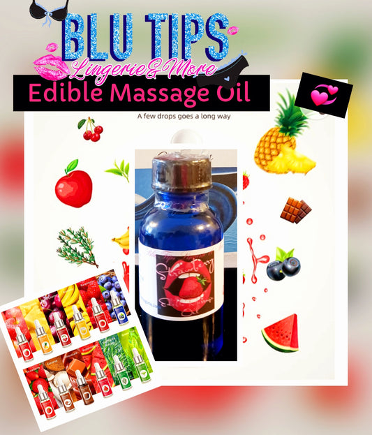 Strawberry Edible Massage Oil