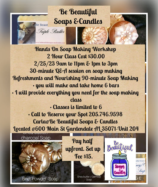 Soap Making Workshop